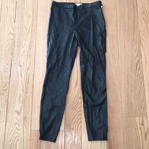 H&M faux Leather Pants